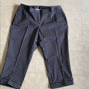 NWOT ..Talbots woman's capris pants
